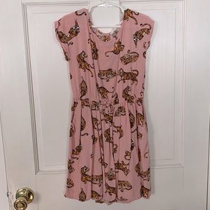 Tiger Dress with Pockets